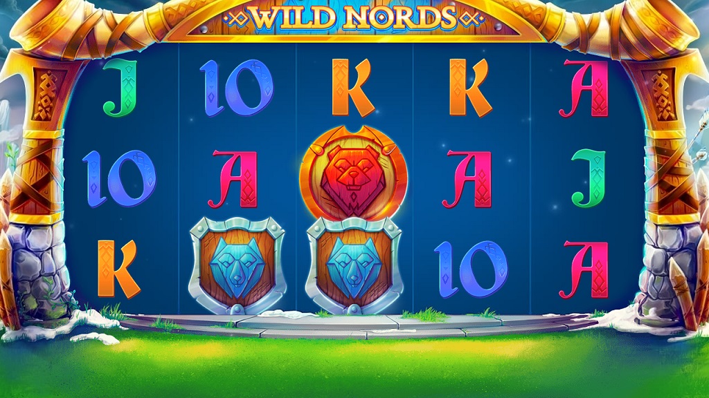 Screenshot of Wild Nords slot from Red Tiger Gaming