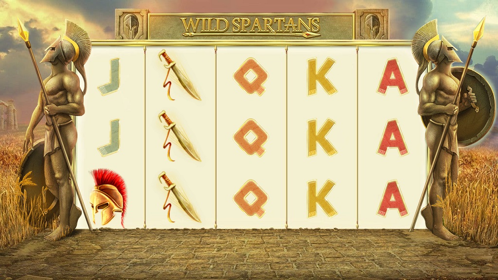 Screenshot of Wild Spartans slot from Red Tiger Gaming