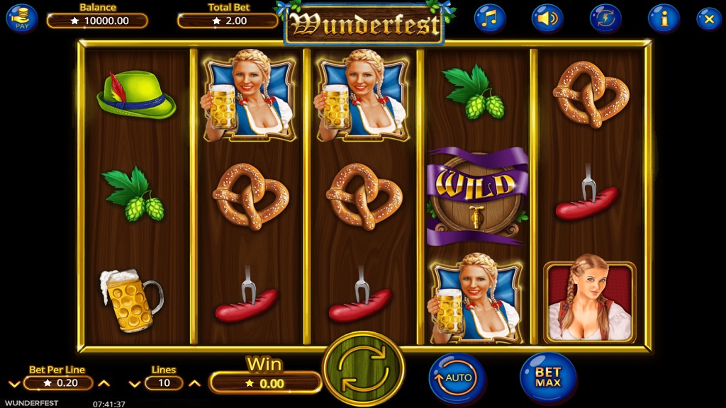 Screenshot of Wunderfest slot from Booming Games