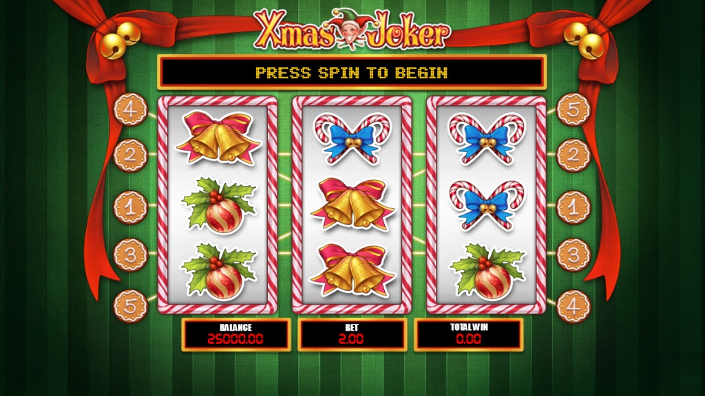 Screenshot of Xmas Joker slot from Play’n Go