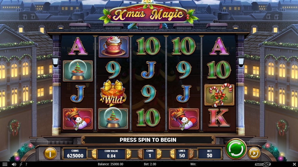 Screenshot of Xmas Magic slot from Play’n Go