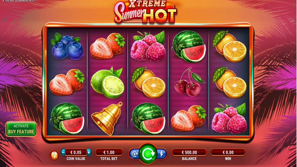 Screenshot of Xtreme Summer Hot slot from GameArt