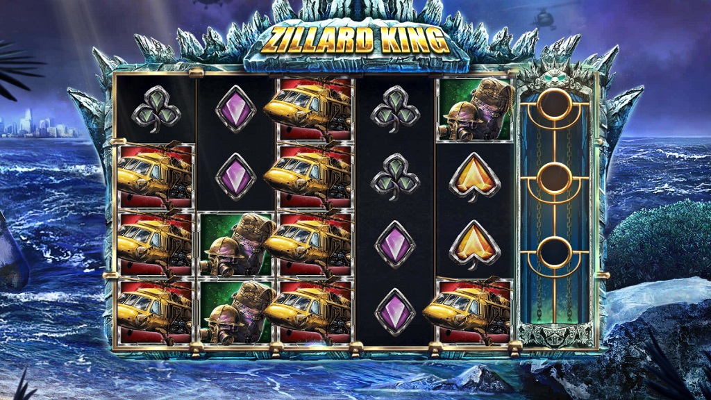 Screenshot of Zillard King slot from Red Tiger Gaming