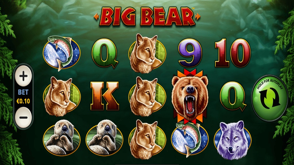 Screenshot of Big Bear slot from Playtech