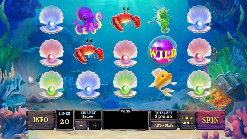 Screenshot of Charms of the Sea slot from Playtech