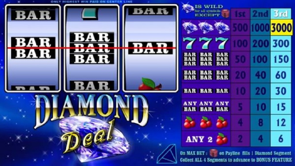 Screenshot of Diamond Deal from Microgaming
