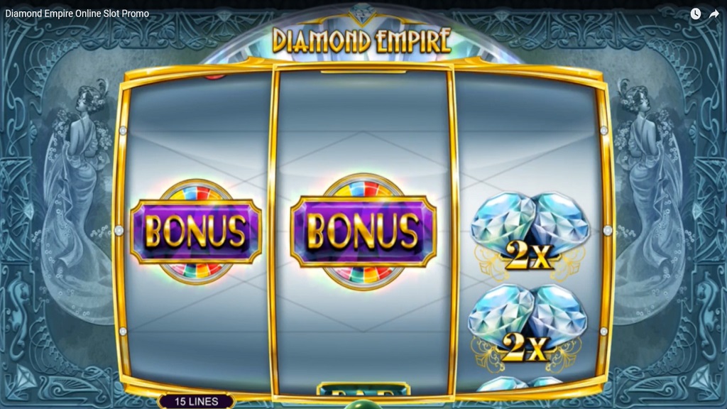 Screenshot of Diamond Empire slot from Microgaming