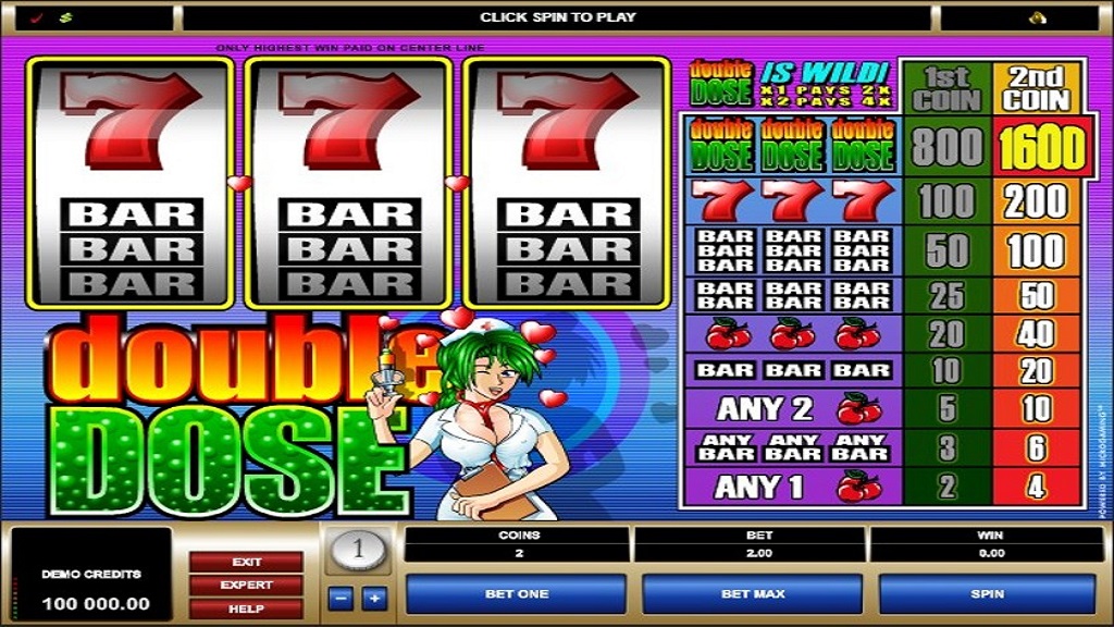 Screenshot of Double Dose from Microgaming