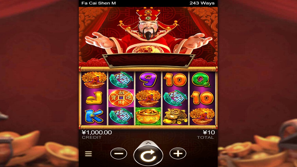 Screenshot of Fa Cai Shen slot from CQ9 Gaming