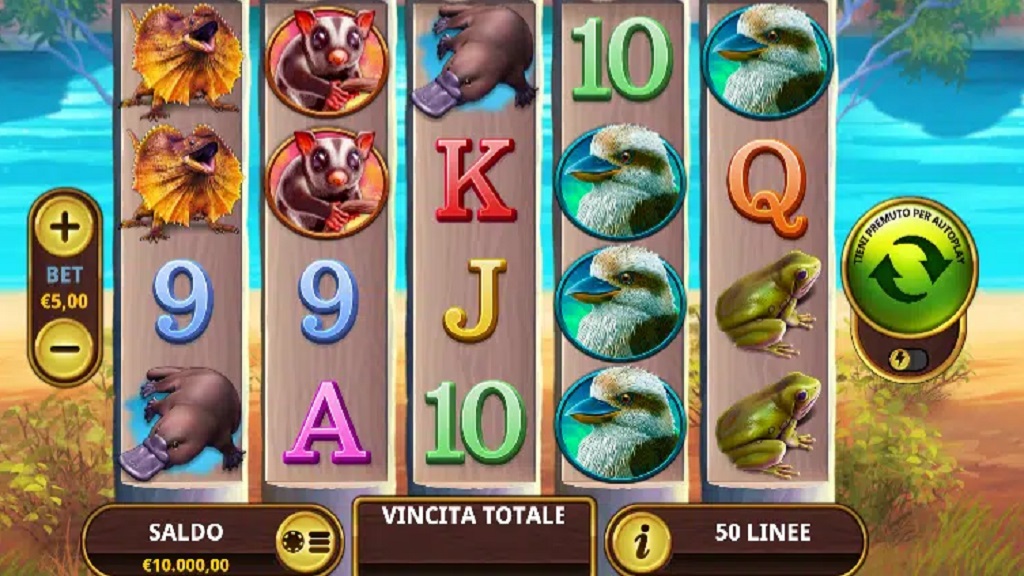 Screenshot of Fear the Bear slot from Playtech