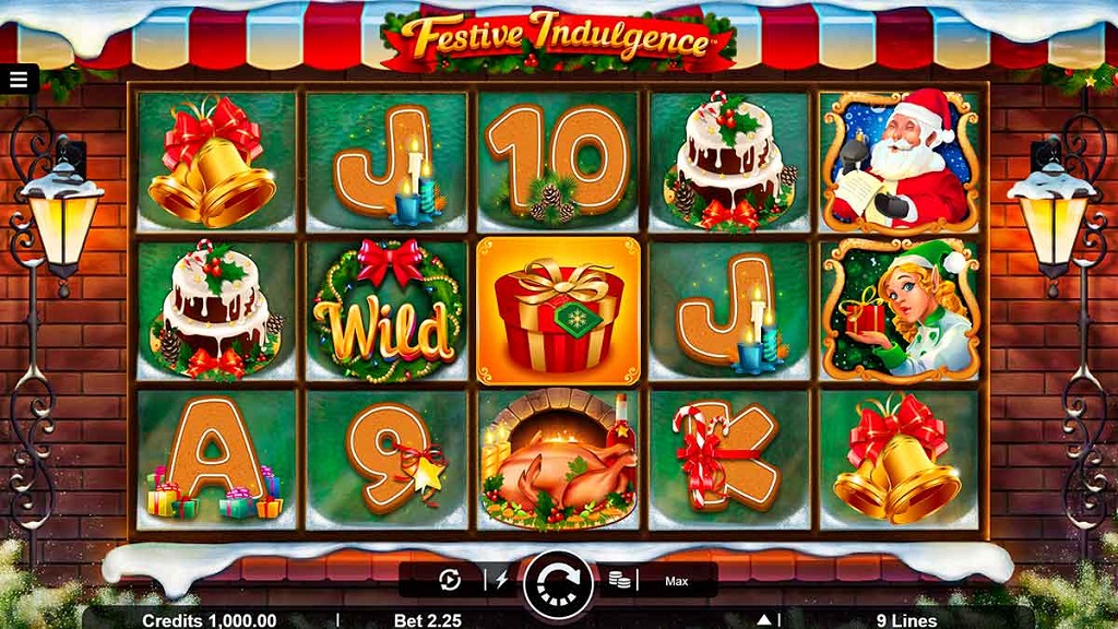 Screenshot of Festive Indulgence from Microgaming