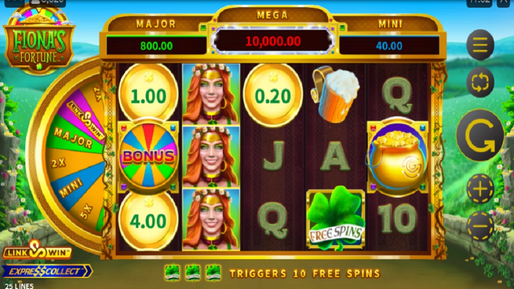 Screenshot of Fiona's Fortune from Microgaming