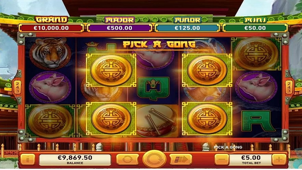 Screenshot of Fire Blaze Golden Macaque slot from Playtech