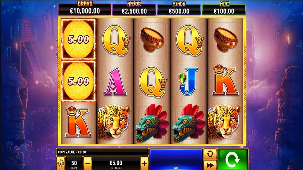 Screenshot of Fire Blaze Sky Queen slot from Playtech