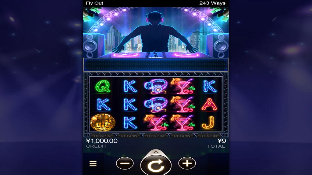 Screenshot of Fly Out slot from CQ9 Gaming