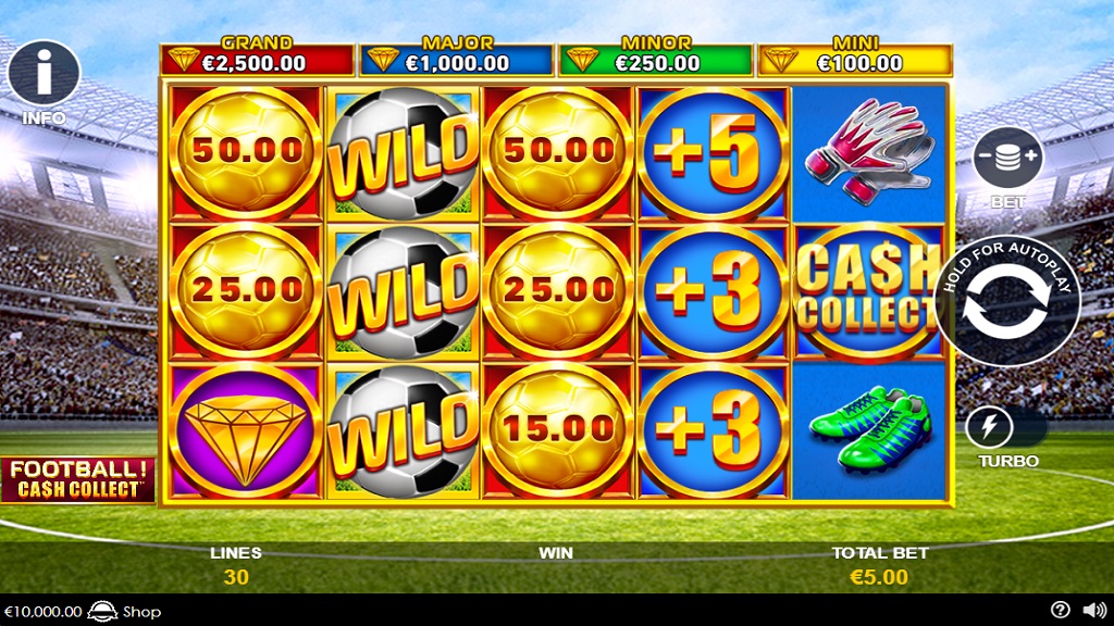 ᐈ Football Cash Collect Slot: Free Play & Review by SlotsCalendar