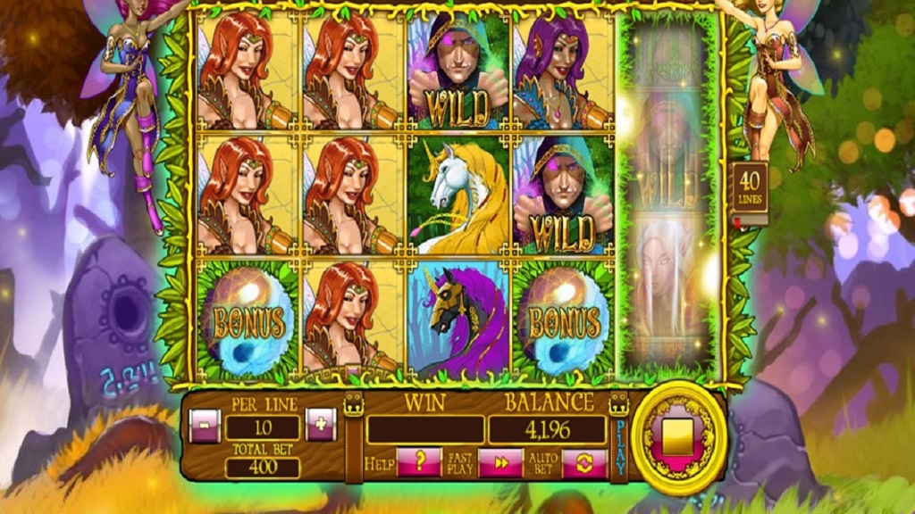 Screenshot of Forest Harmony slot from Spinomenal