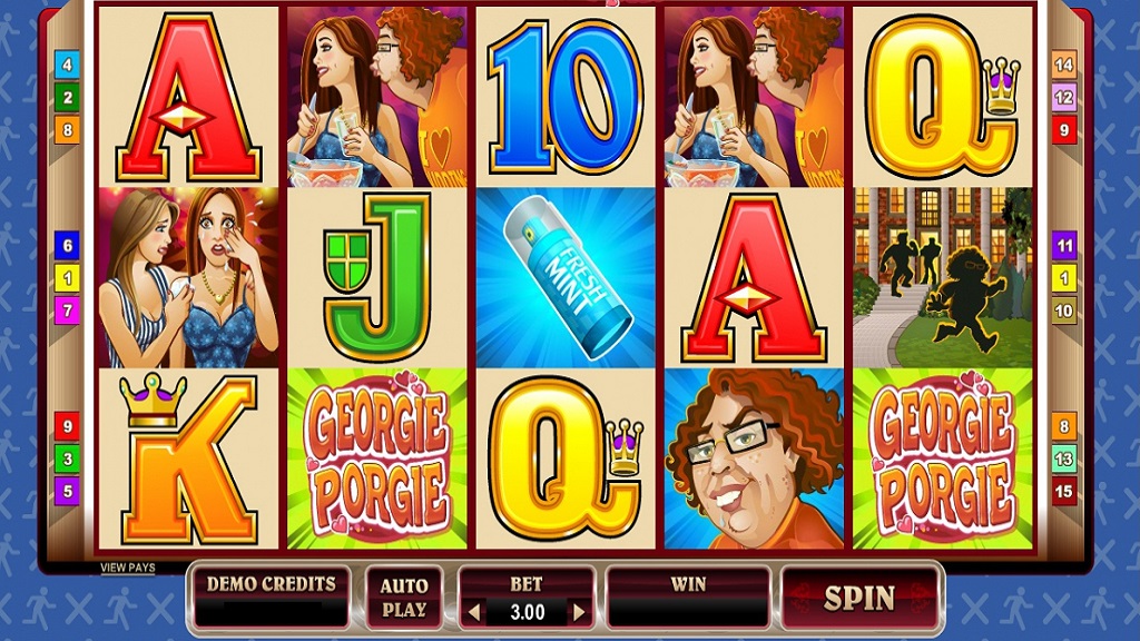 Screenshot of Georgie Porgie from Microgaming