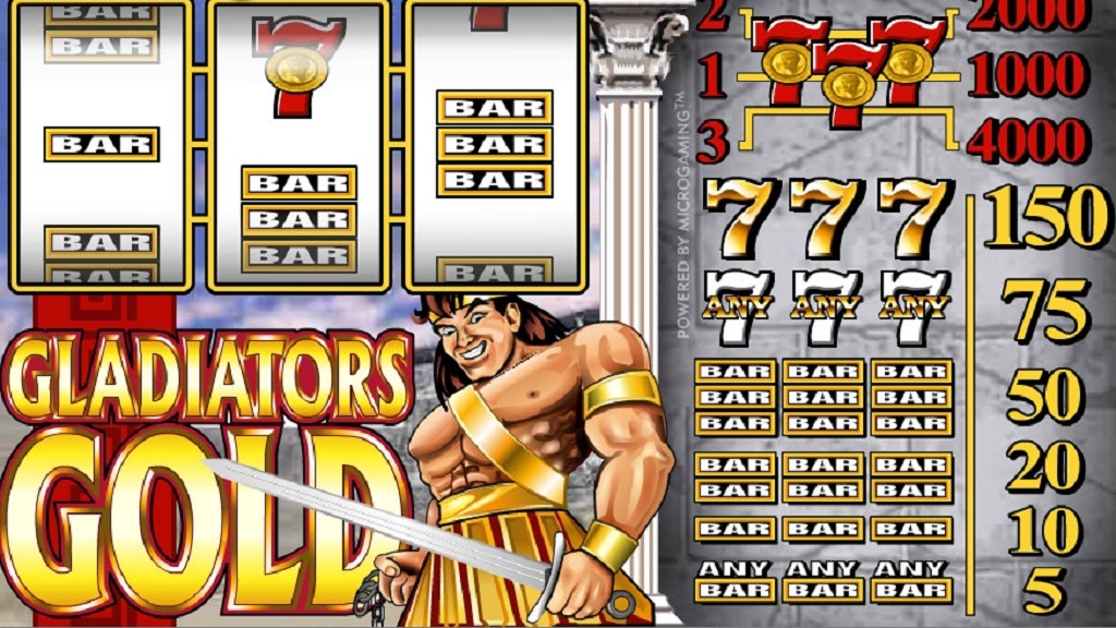 Screenshot of Gladiators Gold from Microgaming