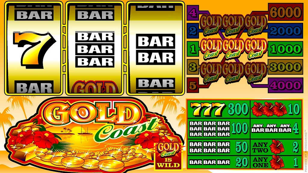 Screenshot of Gold Coast from Microgaming