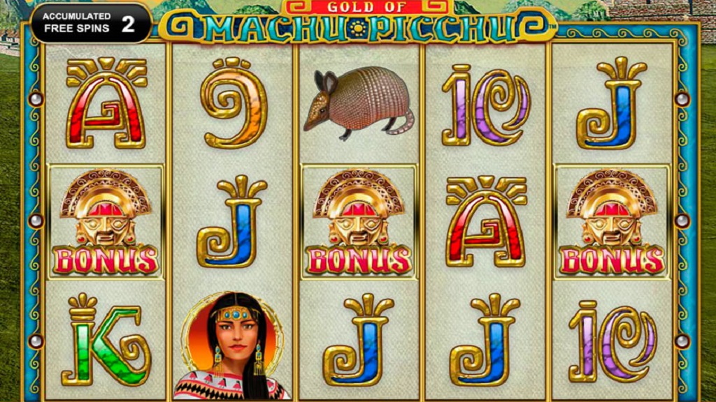 Screenshot of Gold Of Machu Picchu from Microgaming