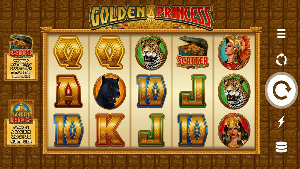 Screenshot of Golden Princess from Microgaming