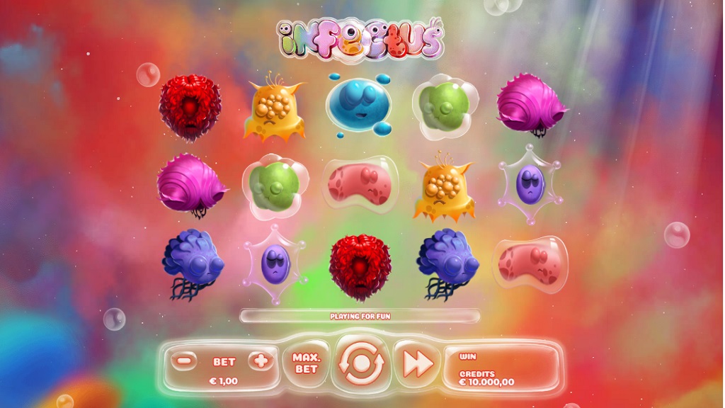 Screenshot of Infectus slot from Spinmatic