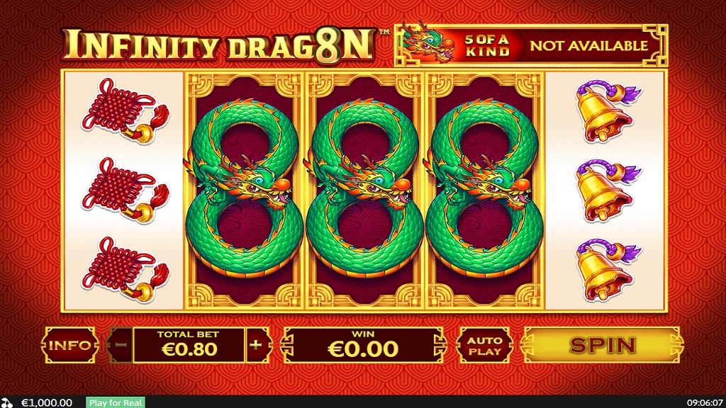 Screenshot of Infinity Dragon slot from Playtech