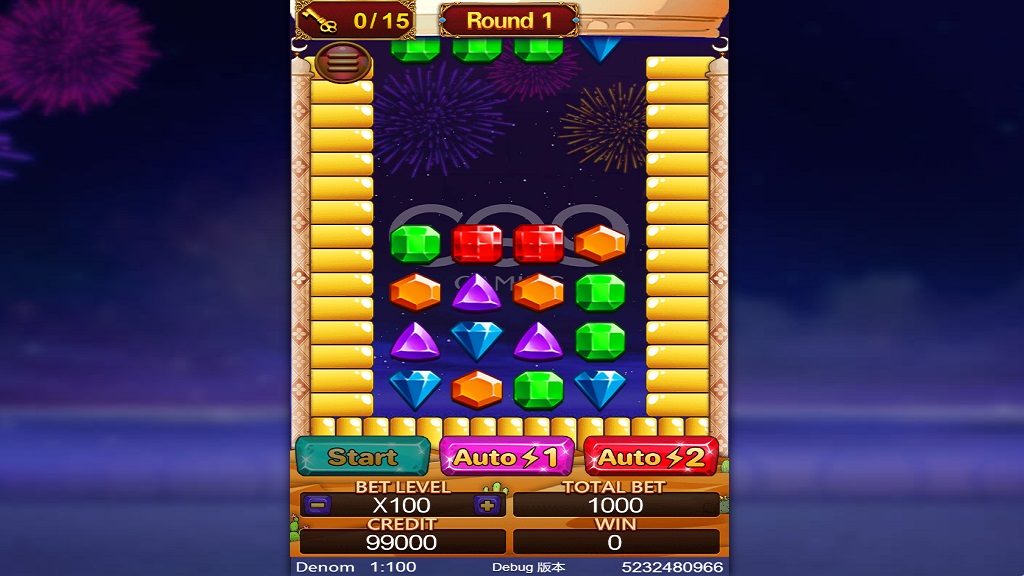 Screenshot of Jewel Luxury slot from CQ9 Gaming