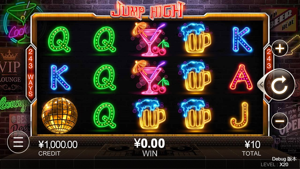 Screenshot of Jump High slot from CQ9 Gaming