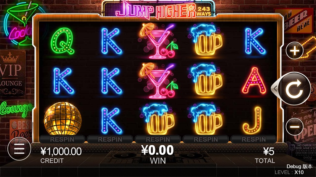 Screenshot of Jump Higher slot from CQ9 Gaming