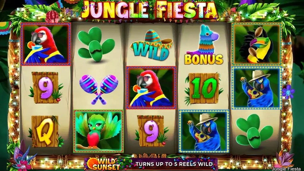 Screenshot of Jungle Fiesta from Microgaming