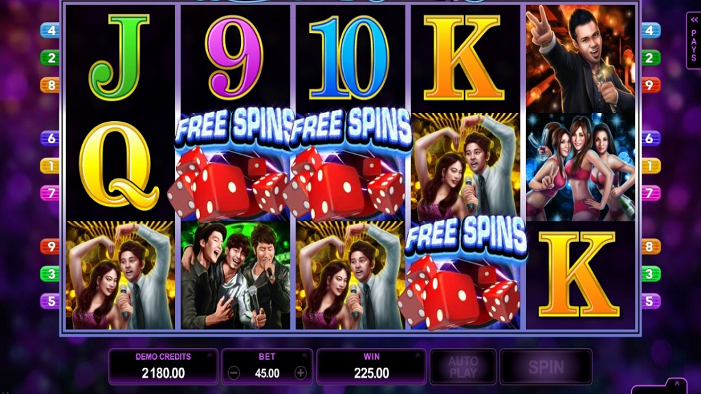 Screenshot of Karaoke Party from Microgaming