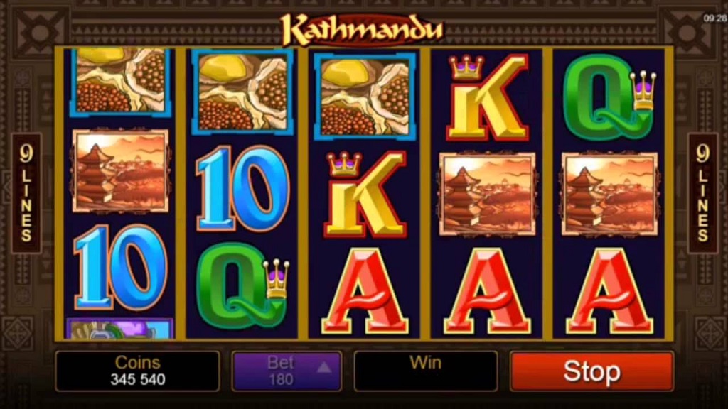 Screenshot of Kathmandu from Microgaming