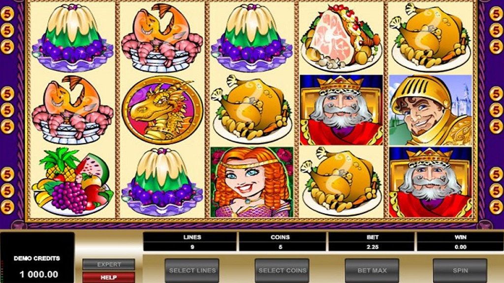 Screenshot of King Cashalot from Microgaming