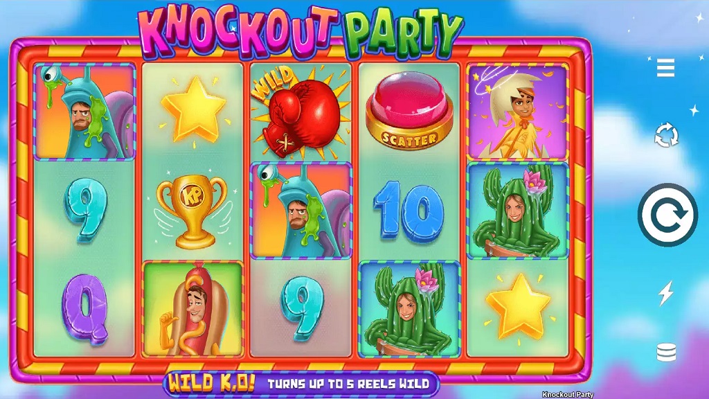 Screenshot of Knockout Party from Microgaming
