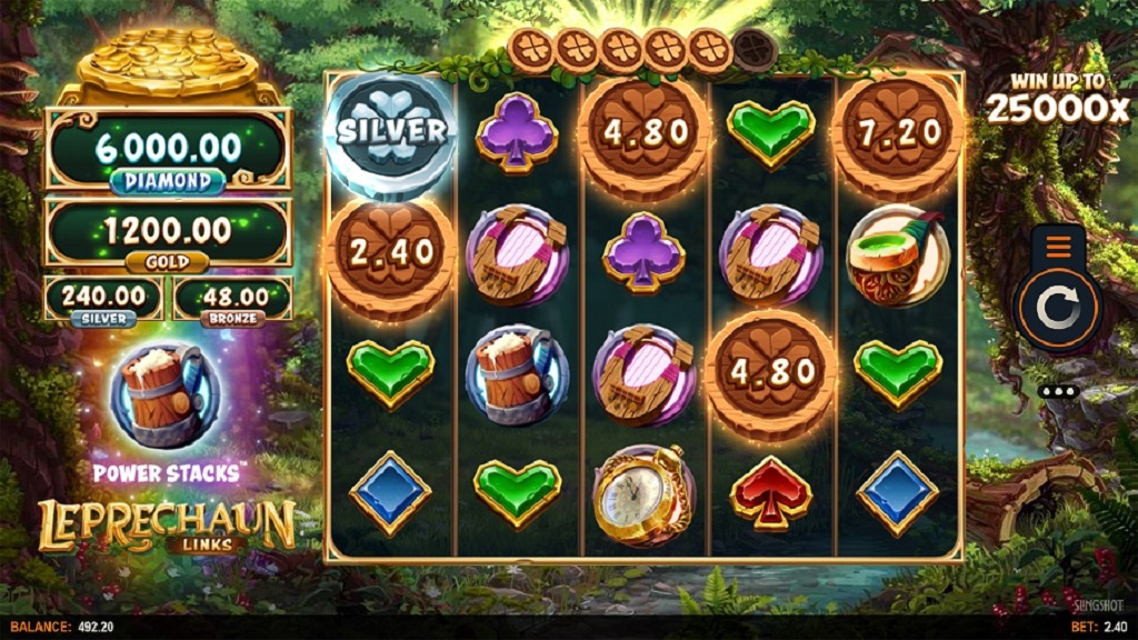 Screenshot of Leprechaun Links from Microgaming