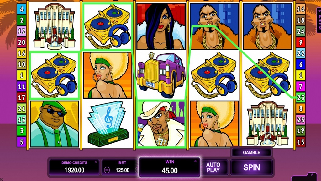 Screenshot of Loaded from Microgaming