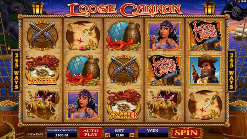 Screenshot of Loose Cannon from Microgaming