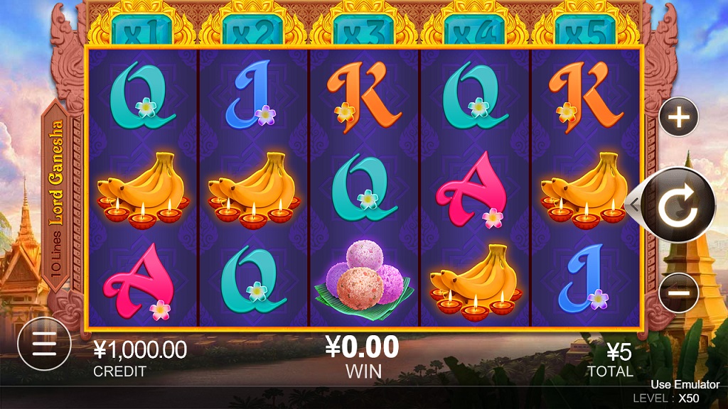 Screenshot of Lord Ganesha slot from CQ9 Gaming
