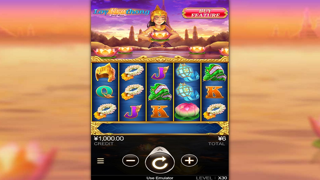 Screenshot of Loy Krathong slot from CQ9 Gaming