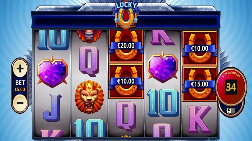 Screenshot of Lucky U slot from Playtech