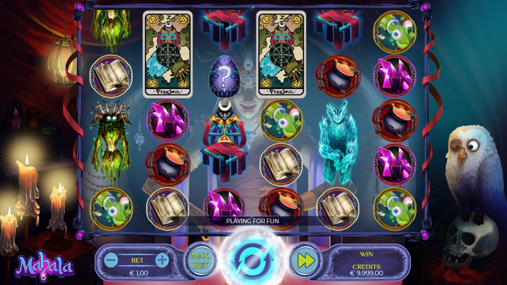 Screenshot of Mahala slot from Spinmatic