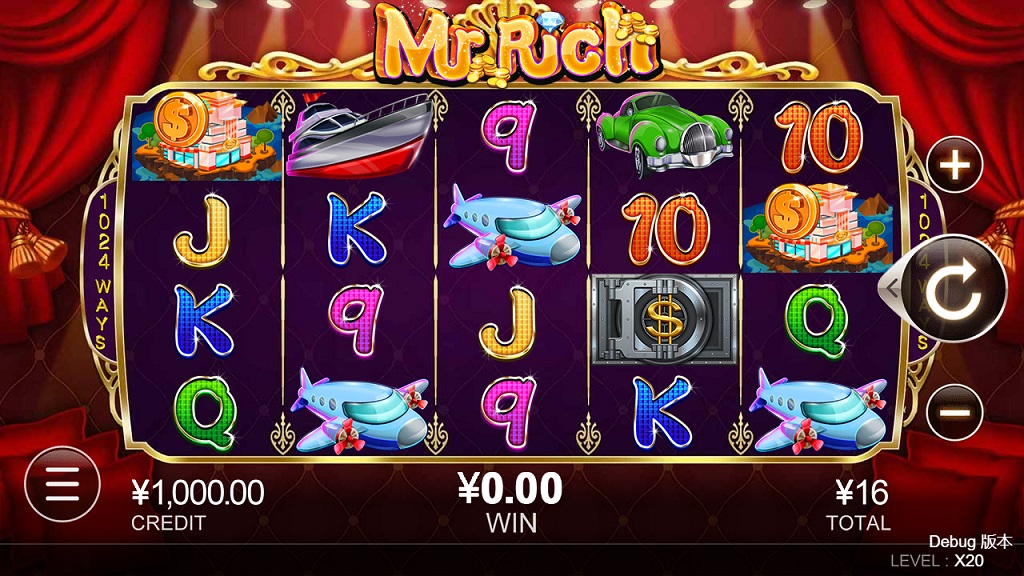 Screenshot of Mr Rich slot from CQ9 Gaming