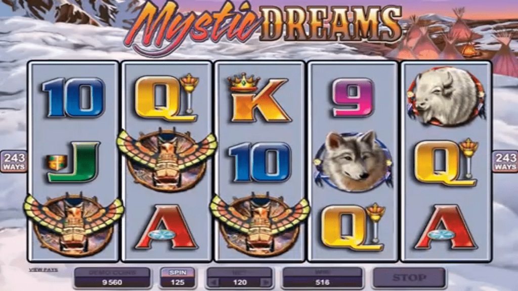 Screenshot of Mystic Dreams from Microgaming