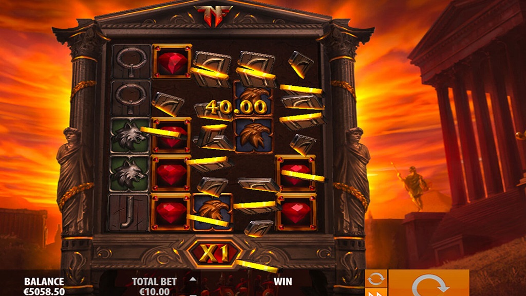 Screenshot of Nero’s Fortune slot from Quickspin