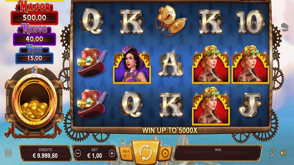 Screenshot of Noble Sky from Microgaming
