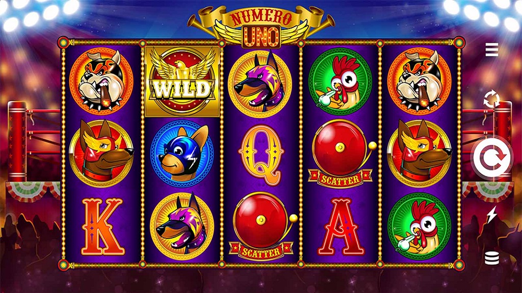 Screenshot of Numero Uno from Microgaming