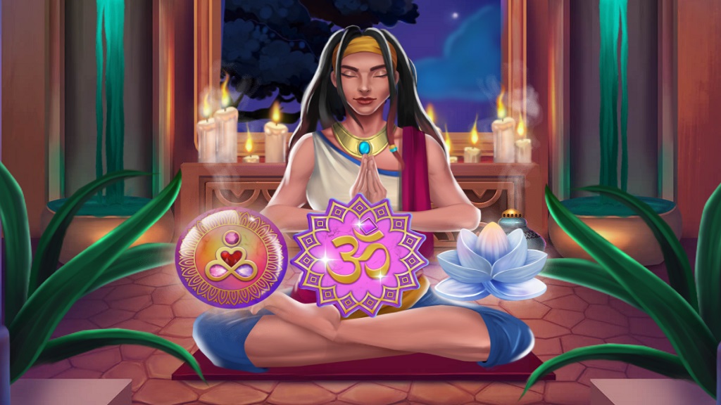 Screenshot of Patanjali Chakra slot from Spinmatic