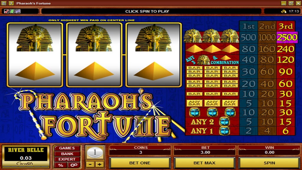 Pharaoh S Fortune Slot Review And Free Play Demo